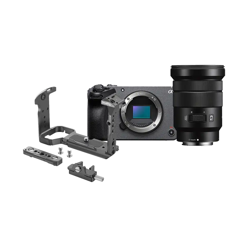 Sony FX30 Digital Cinema Camera with E PZ 18-105mm f/4 G OSS Lens and FREE SmallRig Camera Cage for Sony FX30 - 4183 (Valued at R2,140)