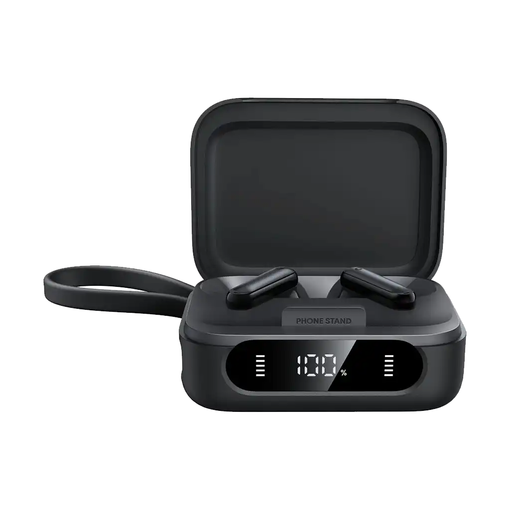 Soundcore P41i True Wireless Noise-Canceling Earbuds with Built-In Power Bank (Black)