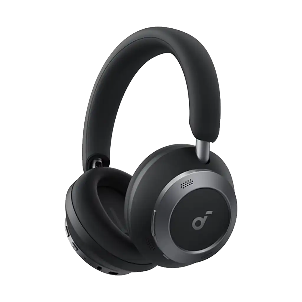 Soundcore Space One Pro Wireless Over-Ear Closed-Back Headphones (Jet Black)