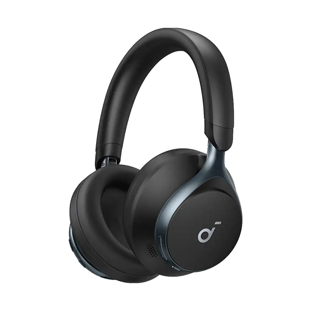 Soundcore Space One Wireless Noise Canceling Over-Ear Headphones (Black)