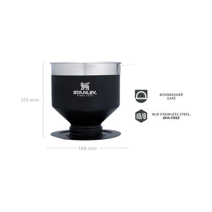 Stanley Classic Perfect-Brew Pour Over (Matte Black Pebble)