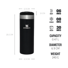 Stanley The Aerolight Transit Mug 0.47L (Black Metallic)