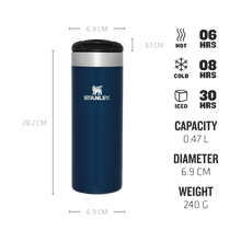Stanley The Aerolight Transit Mug 0.47L (Royal Blue Metallic)