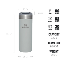 Stanley The Aerolight Transit Mug 0.47L (Fog Metallic)