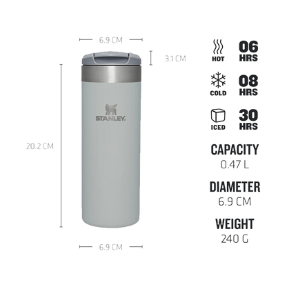 Stanley The Aerolight Transit Mug 0.47L (Fog Metallic)