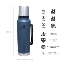 Stanley The Legendary Classic Bottle 1.0L (Hammertone Lake)