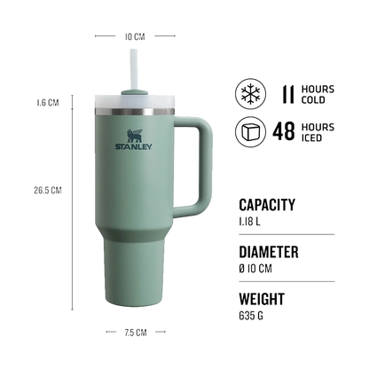 Stanley The Quencher H2.O FlowState Tumbler 1.2L (Shale)
