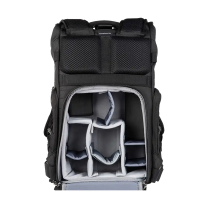 Think Tank Photo FocusPoint Rolltop Camera Backpack (Asphalt Black, 22 L)