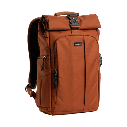 Think Tank Photo FocusPoint Rolltop Camera Backpack (Urban Rust, 22 L)