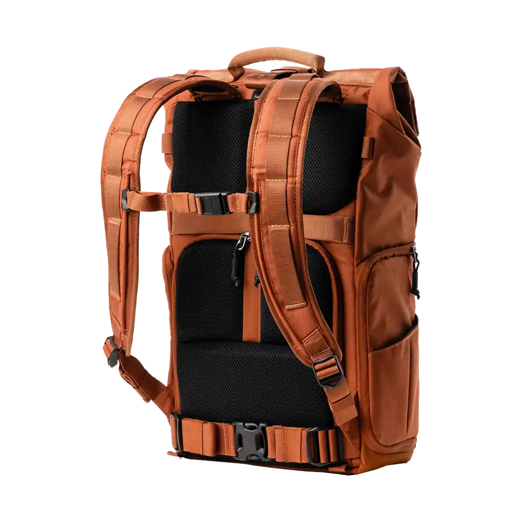 Think Tank Photo FocusPoint Rolltop Camera Backpack (Urban Rust, 30 L)