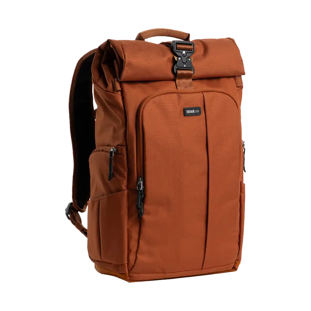 Think Tank Photo FocusPoint Rolltop Camera Backpack (Urban Rust, 30 L)