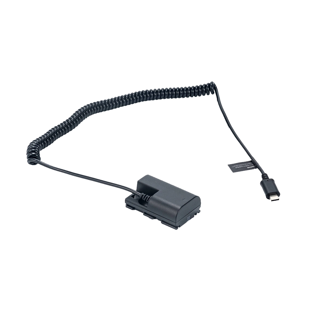 Tilta Canon LP-E6 Dummy Battery to USB-C Power Cable (12.5cm)