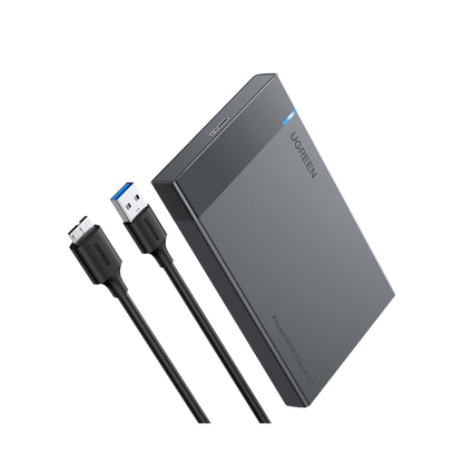 UGREEN 2.5” SATA Hard Drive USB 3.0 Enclosure, UASP, 6Gbps
