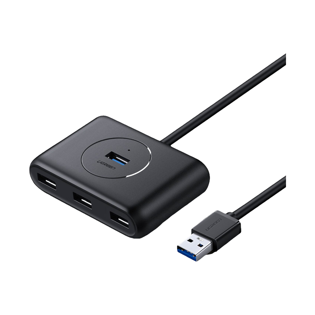 UGREEN 4-Port USB 3.0 Hub with Micro USB | 5Gbps Data Transfer (1m)