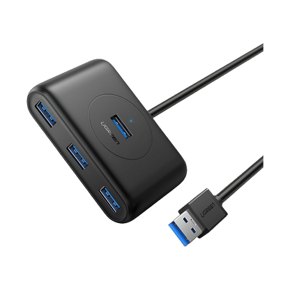 UGREEN 4-Port USB 3.0 Hub with Micro USB | 5Gbps Data Transfer (1m)