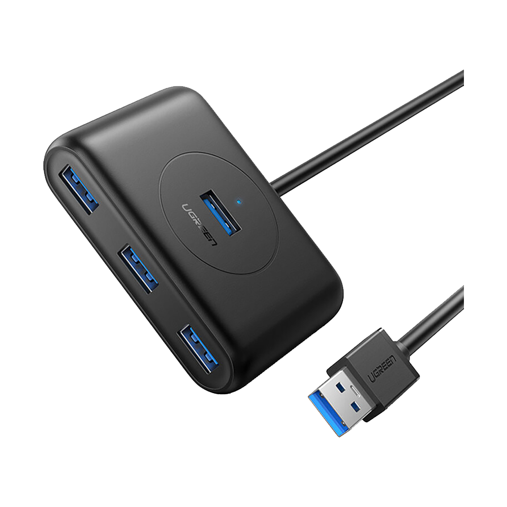 UGREEN 4-Port USB 3.2 Gen 1 Hub (Black)