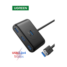 UGREEN 4-Port USB 3.2 Gen 1 Hub (Black)