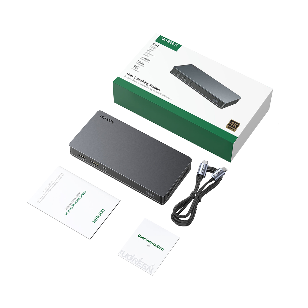 UGREEN 9-in-1 Fast Charge Universal Docking Station