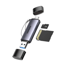 UGREEN CM185-50706 2-in-1 OTG Card Reader | Type-C | USB-A