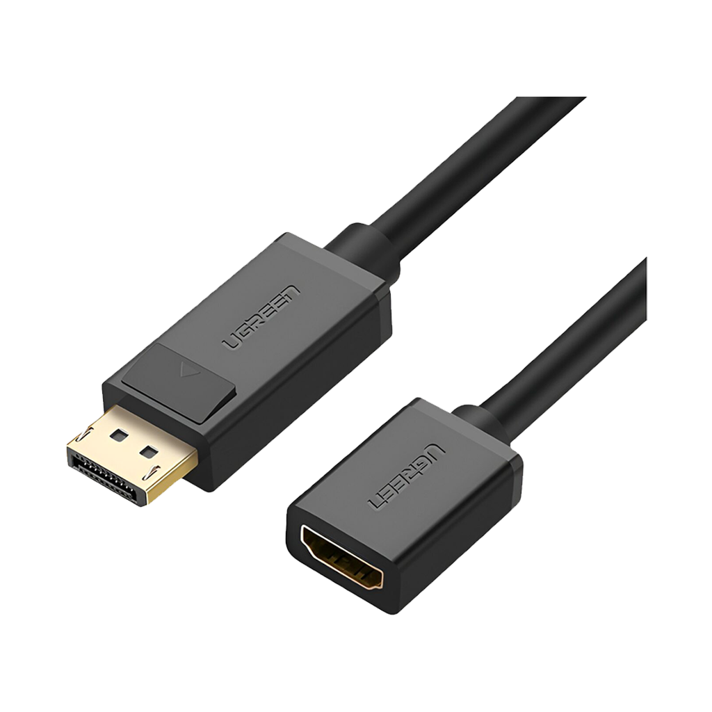 UGREEN DisplayPort to HDMI Adapter – 1080P@60Hz, Male to Female Converter