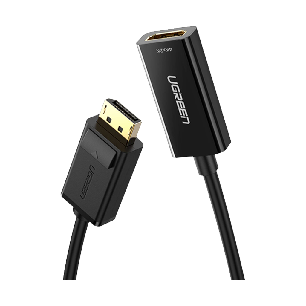 UGREEN DisplayPort to HDMI Adapter – 4K/30Hz, Male to Female Converter