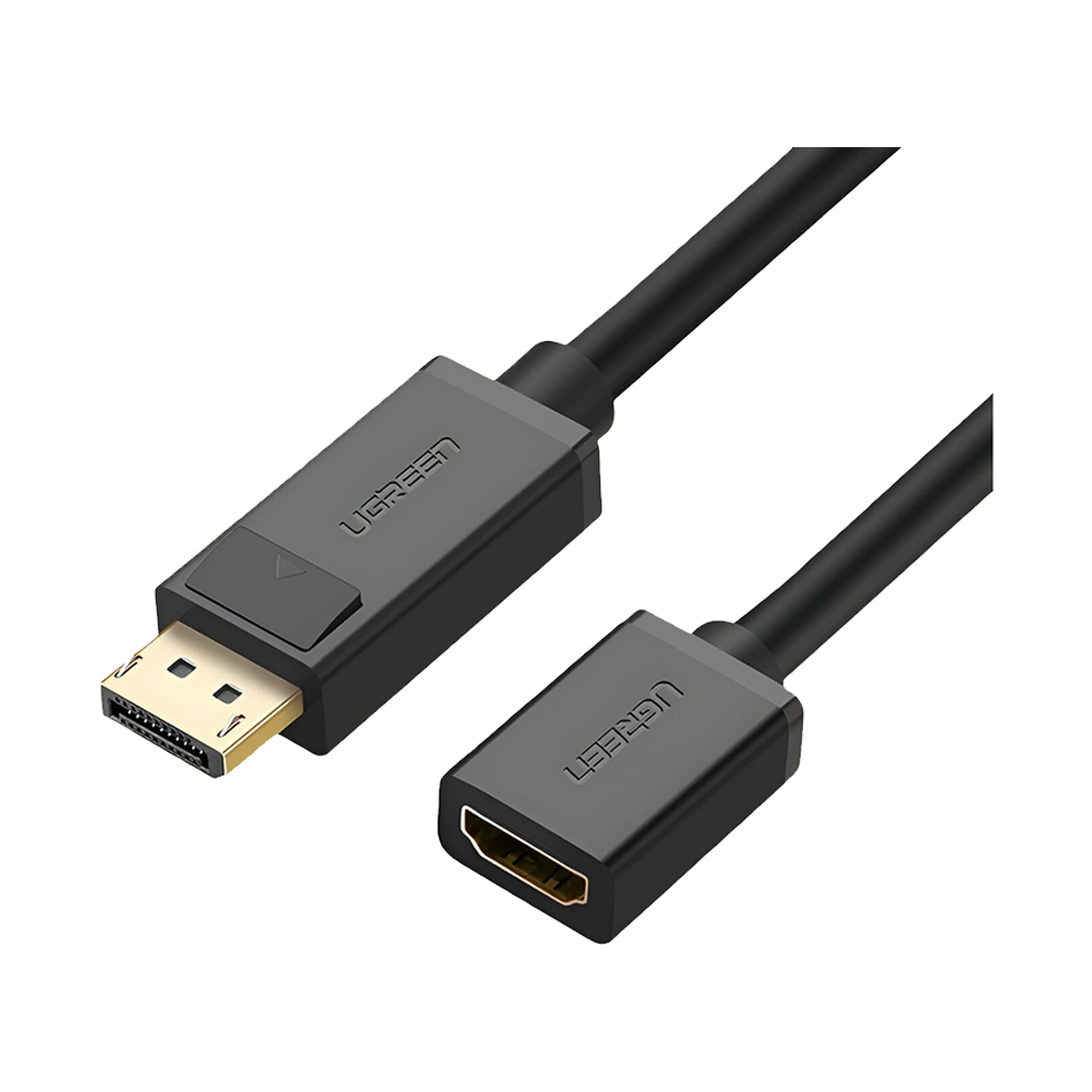 UGREEN DisplayPort to HDMI Adapter – 4K/30Hz, Male to Female Converter