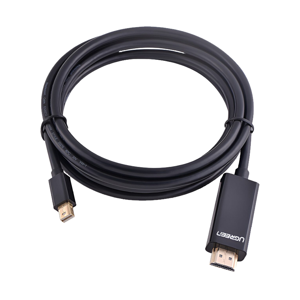UGREEN Mini DisplayPort Male to 4K 30Hz HDMI Cable 1.5m