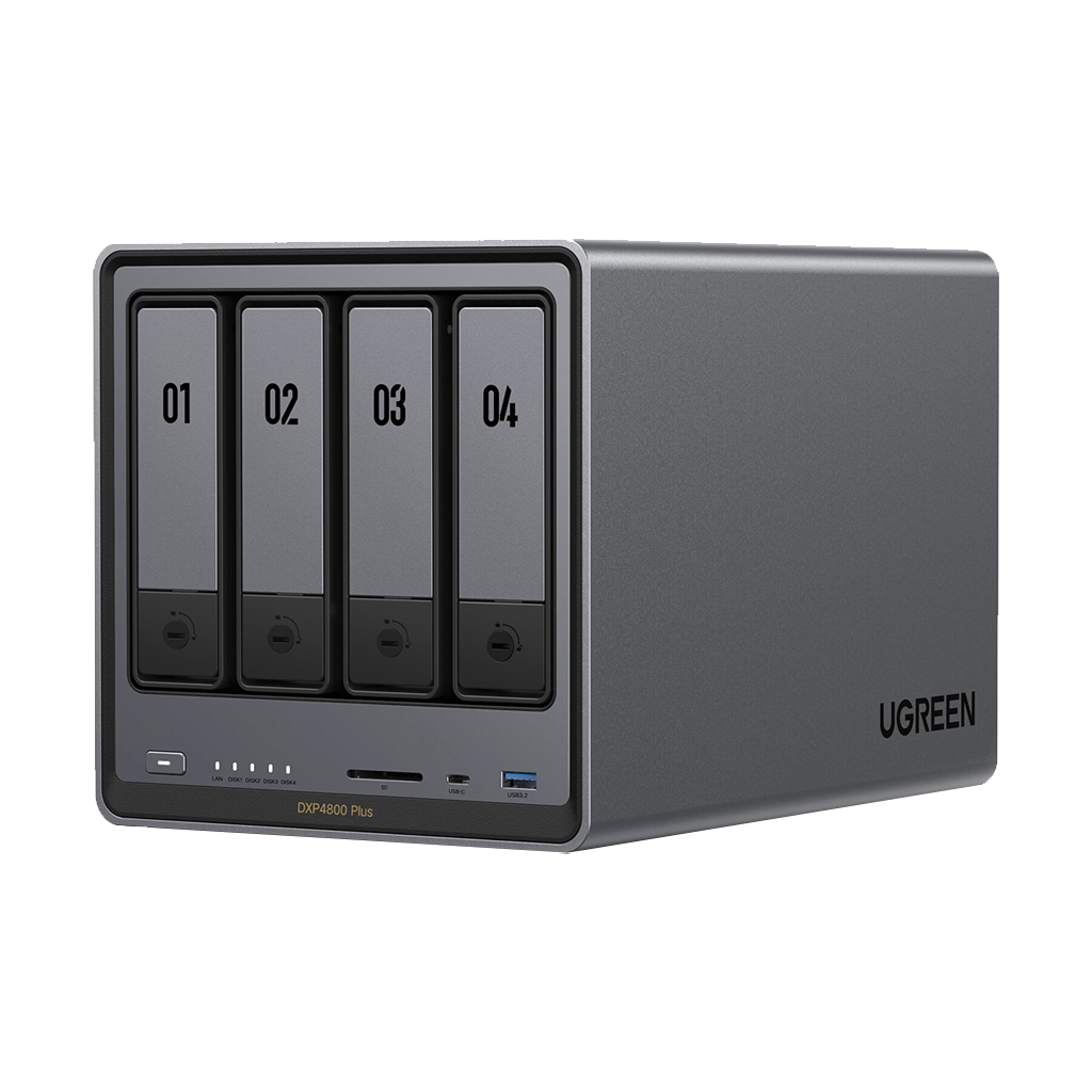 UGREEN NASync DXP4800 Plus 4-Bay NAS Enclosure