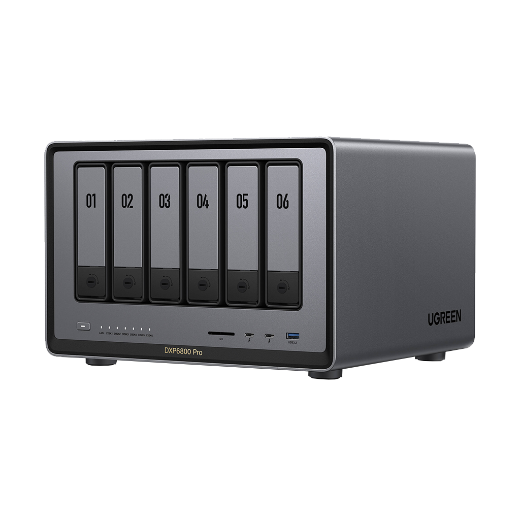 UGREEN NASync DXP6800 Pro 6-Bay NAS Enclosure