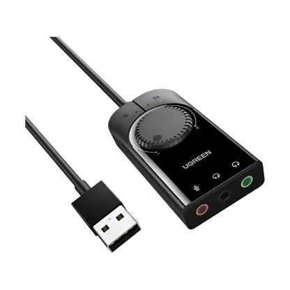 UGREEN CM129-40964 USB-A to 3.5mm External Stereo Sound Adapter