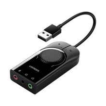 UGREEN CM129-40964 USB-A to 3.5mm External Stereo Sound Adapter