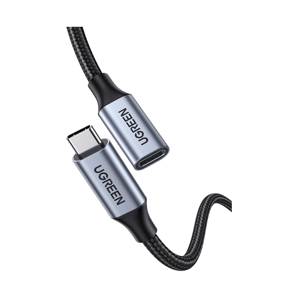 UGREEN Type-C 3.1 Gen2 Extension Cable – 10Gbps, PD 100W (1m)