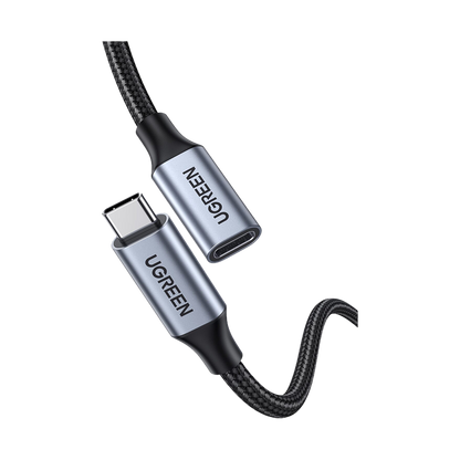 UGREEN Type-C 3.1 Gen2 Extension Cable – 10Gbps, PD 100W (1m)