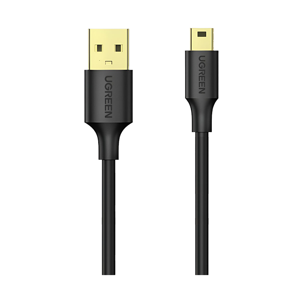 UGREEN US132 USB to Mini USB 2.0, 450Mbps SuperSpeed Cable - 1m