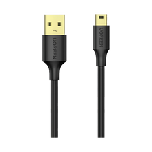 UGREEN US132 USB to Mini USB 2.0, 450Mbps SuperSpeed Cable - 1m