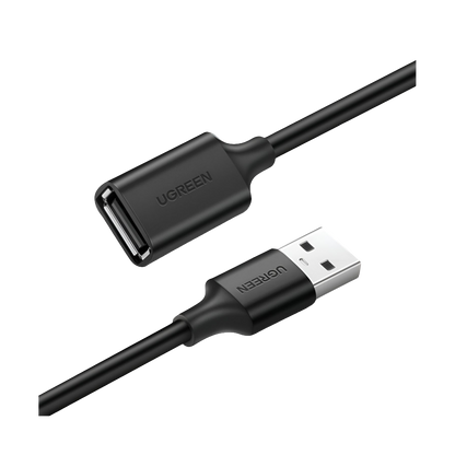 UGREEN USB 2.0 Extension Cable - Male to Female, 480Mbps Data Transfer (1.5m)