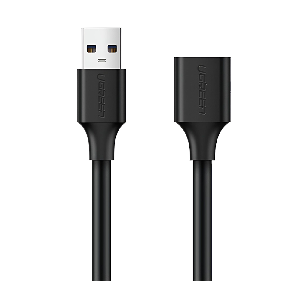 UGREEN USB 2.0 Extension Cable - Male to Female, 480Mbps Data Transfer (3m)