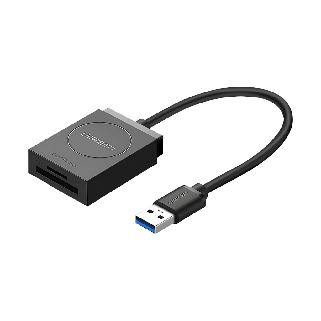 UGREEN USB 3.0 Dual Slot Card Reader for SD/TF Cards