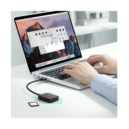 UGREEN USB 3.0 Dual Slot Card Reader for SD/TF Cards
