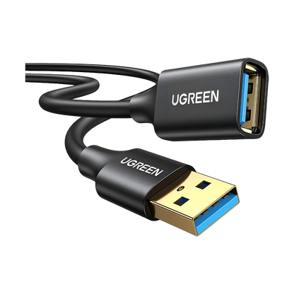 UGREEN USB 3.0 Extension Cable - Male to Female, 5Gbps Data Transfer - 1m