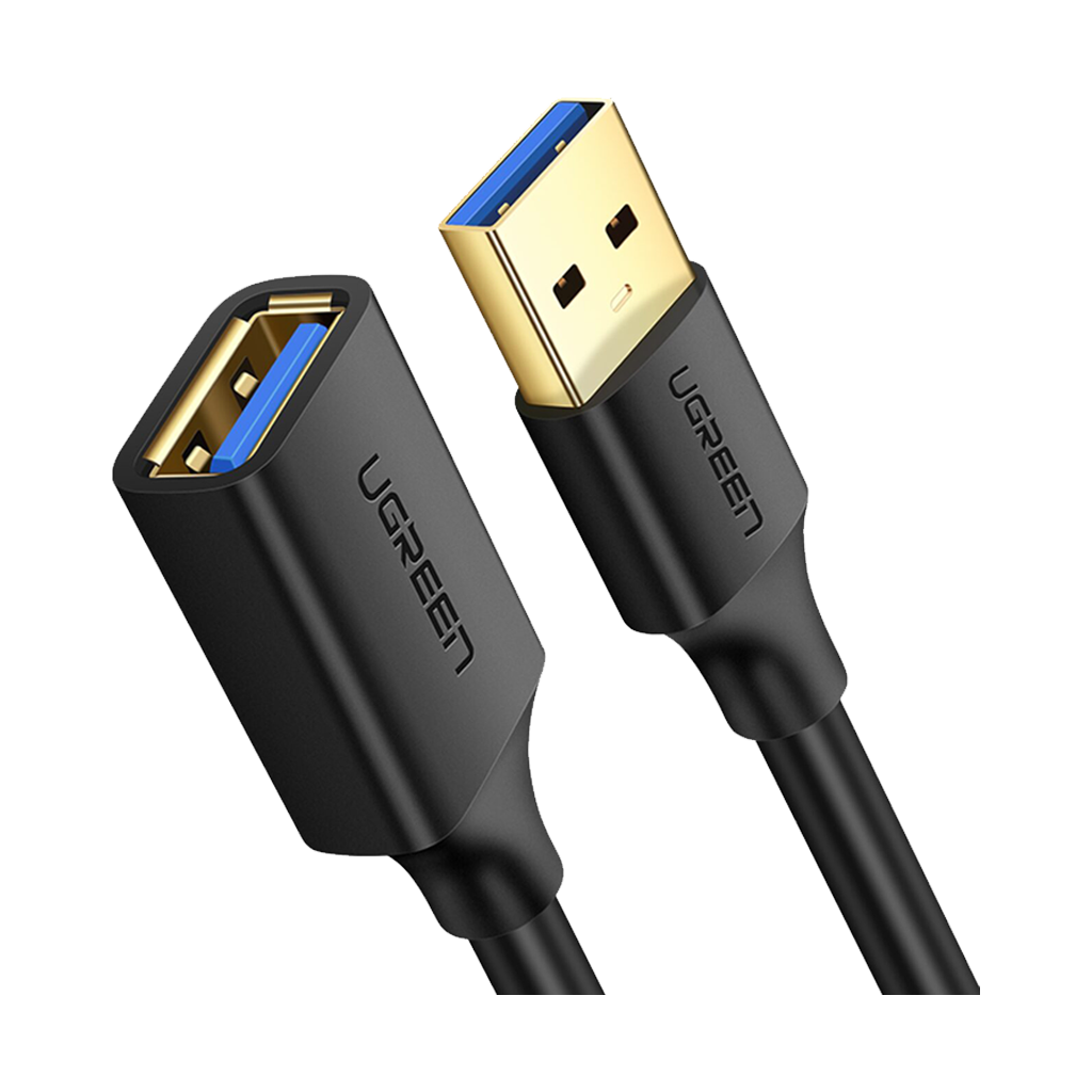 UGREEN USB 3.0 Extension Cable - Male to Female, 5Gbps Data Transfer - 2m