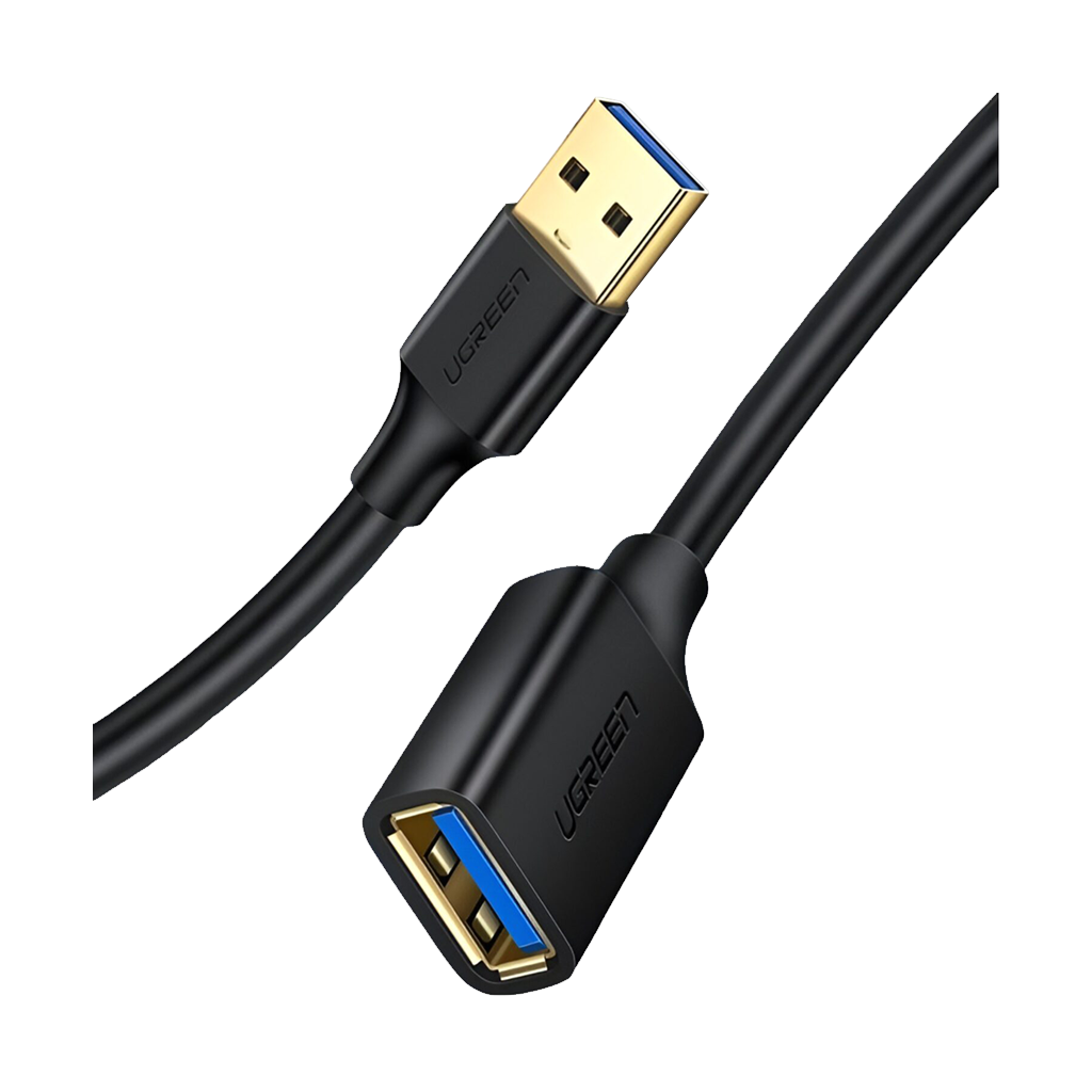 UGREEN USB 3.0 Extension Cable - Male to Female, 5Gbps Data Transfer - 2m