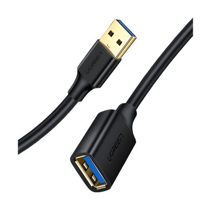 UGREEN USB 3.0 Extension Cable - Male to Female, 5Gbps Data Transfer - 2m