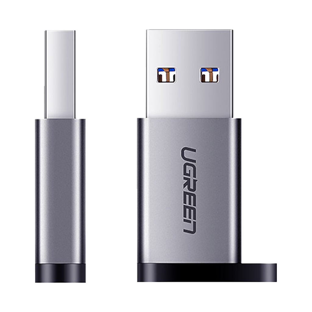 UGREEN USB 3.0 Male to Type-C 3.1 Female Adapter, Data Transfer and Charging