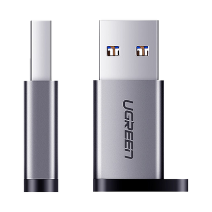 UGREEN USB 3.0 Male to Type-C 3.1 Female Adapter, Data Transfer and Charging