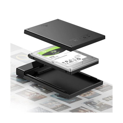 UGREEN USB Type-C 2.5″ SATA III External Hard Drive Enclosure