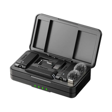 Ulanzi A100 2-Person Wireless Microphone System for Cameras and Mobile Devices (2.4 GHz)