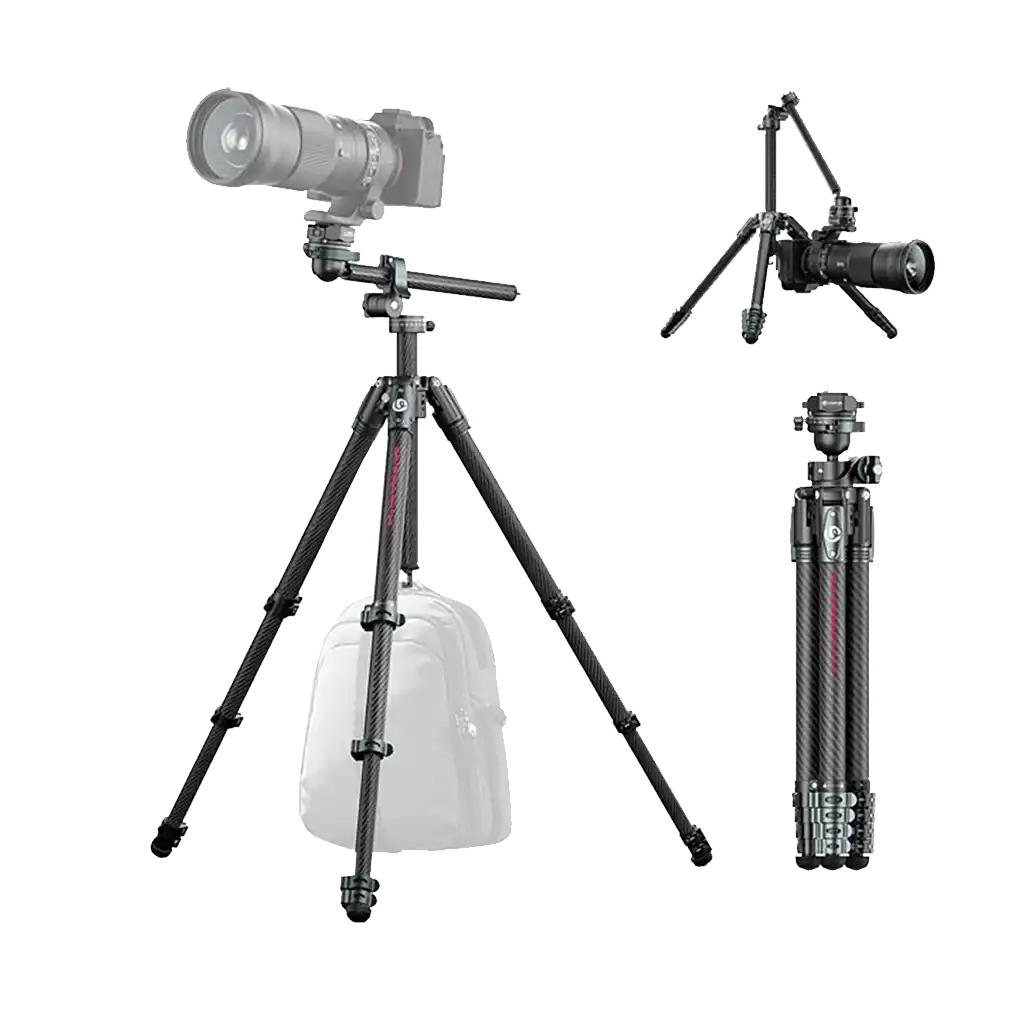 Ulanzi JJ05 GlideGo Carbon Fibre Travel Tripod