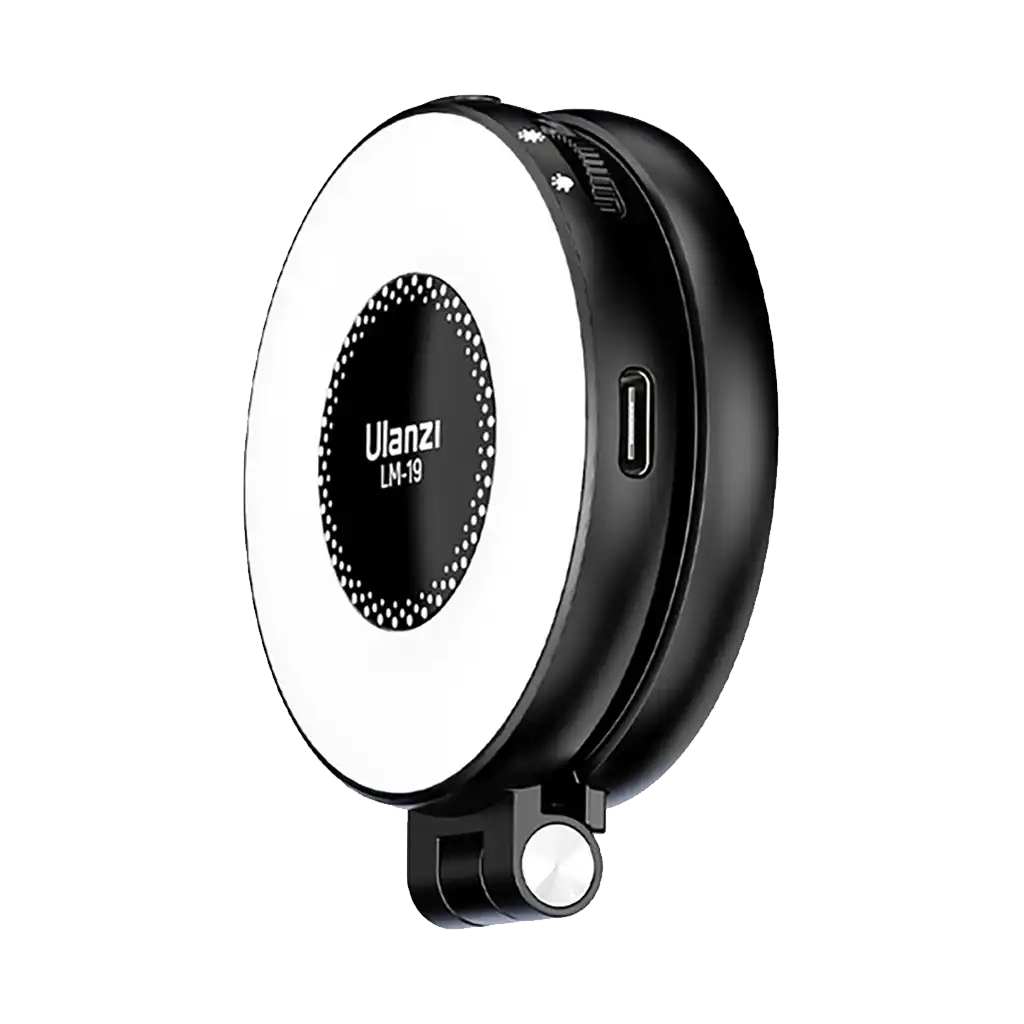 Ulanzi LM19 MagSafe LED Selfie Ring Light (Black)