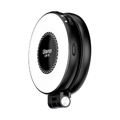 Ulanzi LM19 MagSafe LED Selfie Ring Light (Black)